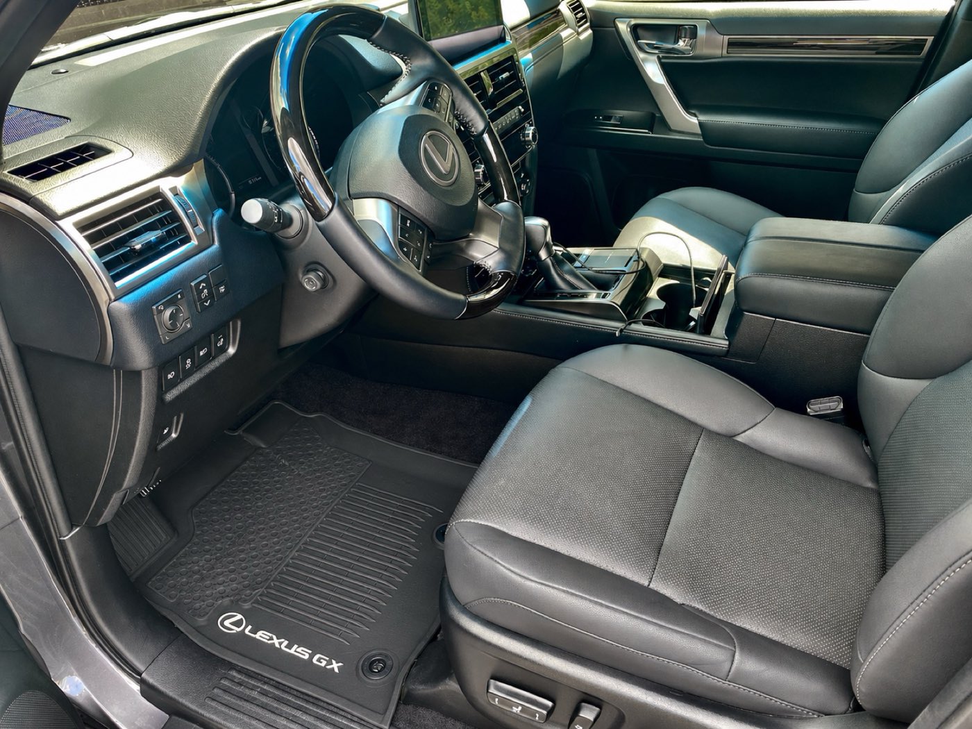 Lexus GX interior cleaned and conditioned